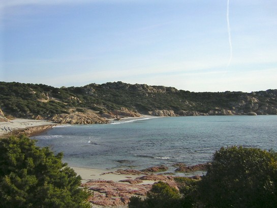 Corsican seaside sunset